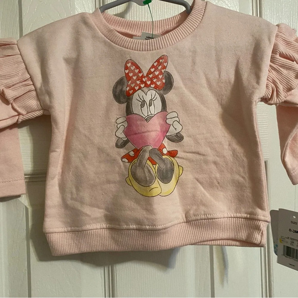 NWT Disney Minnie Mouse Sweatshirt - Picture 1 of 6